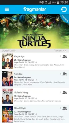 Fragmanlar android App screenshot 7